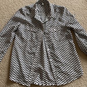 Button down work shirt long sleeves